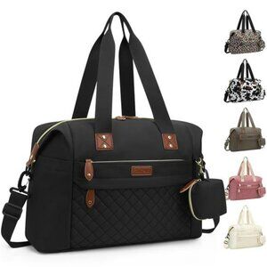 Large diaper bag tote maternity hospital travel baby bag for mom and dad black